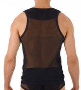 Gregg Homme TRYST Débardeur T-shirt Noir 130102 Taille S